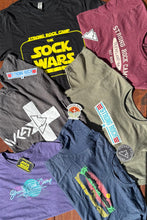 Load image into Gallery viewer, Mystery Bundle - 4 shirts &amp; 2 stickers!